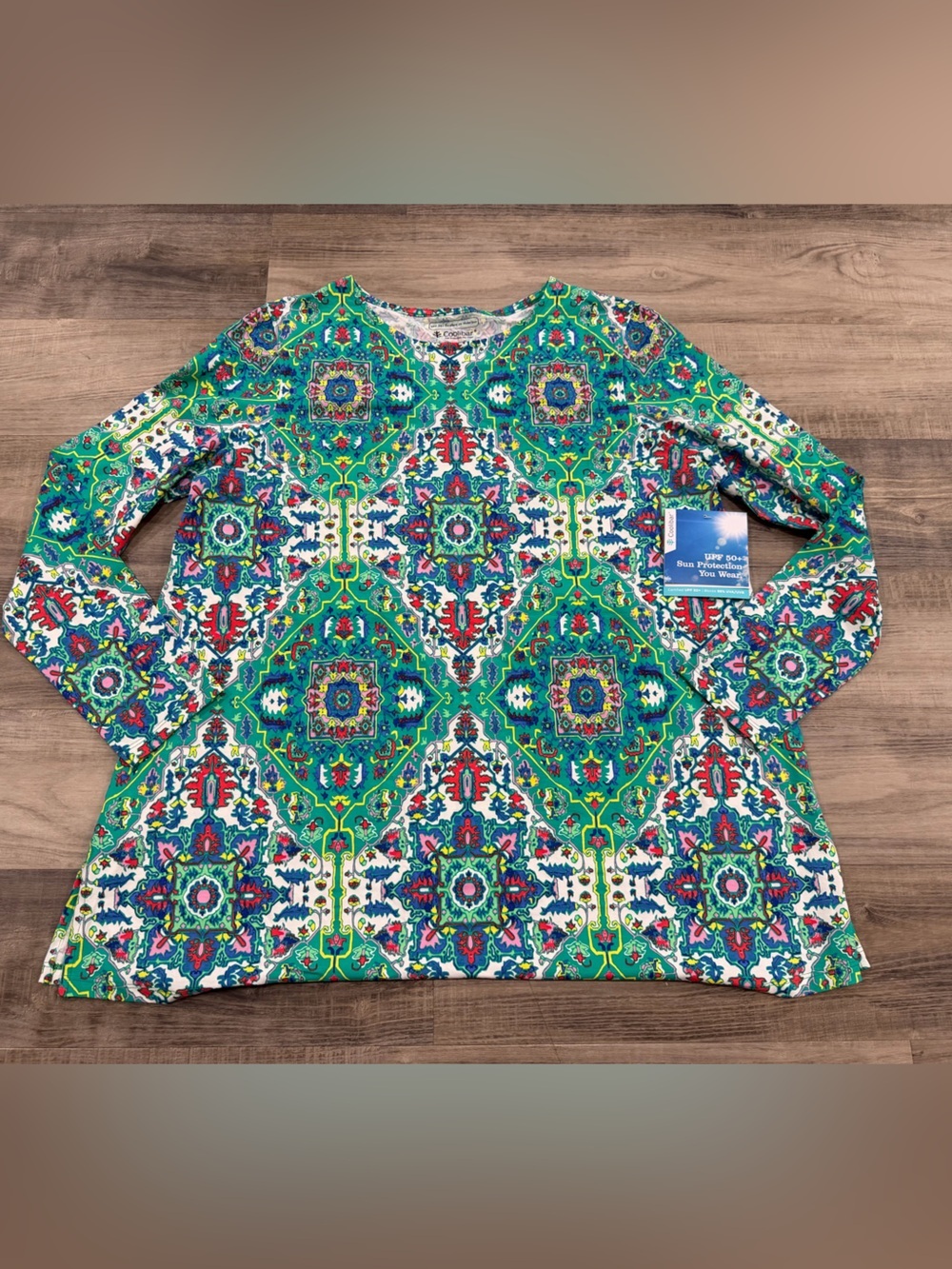 Coolibar Daybreak Swing Top UPF 50+ Large – NWT